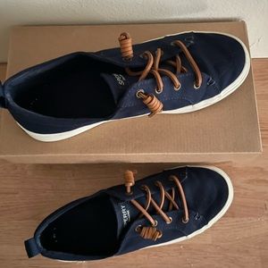 Sperry topsiders. Worn three times.